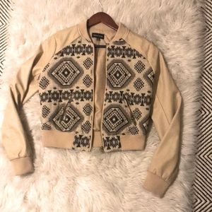 Boho Vegan Leather Jacket